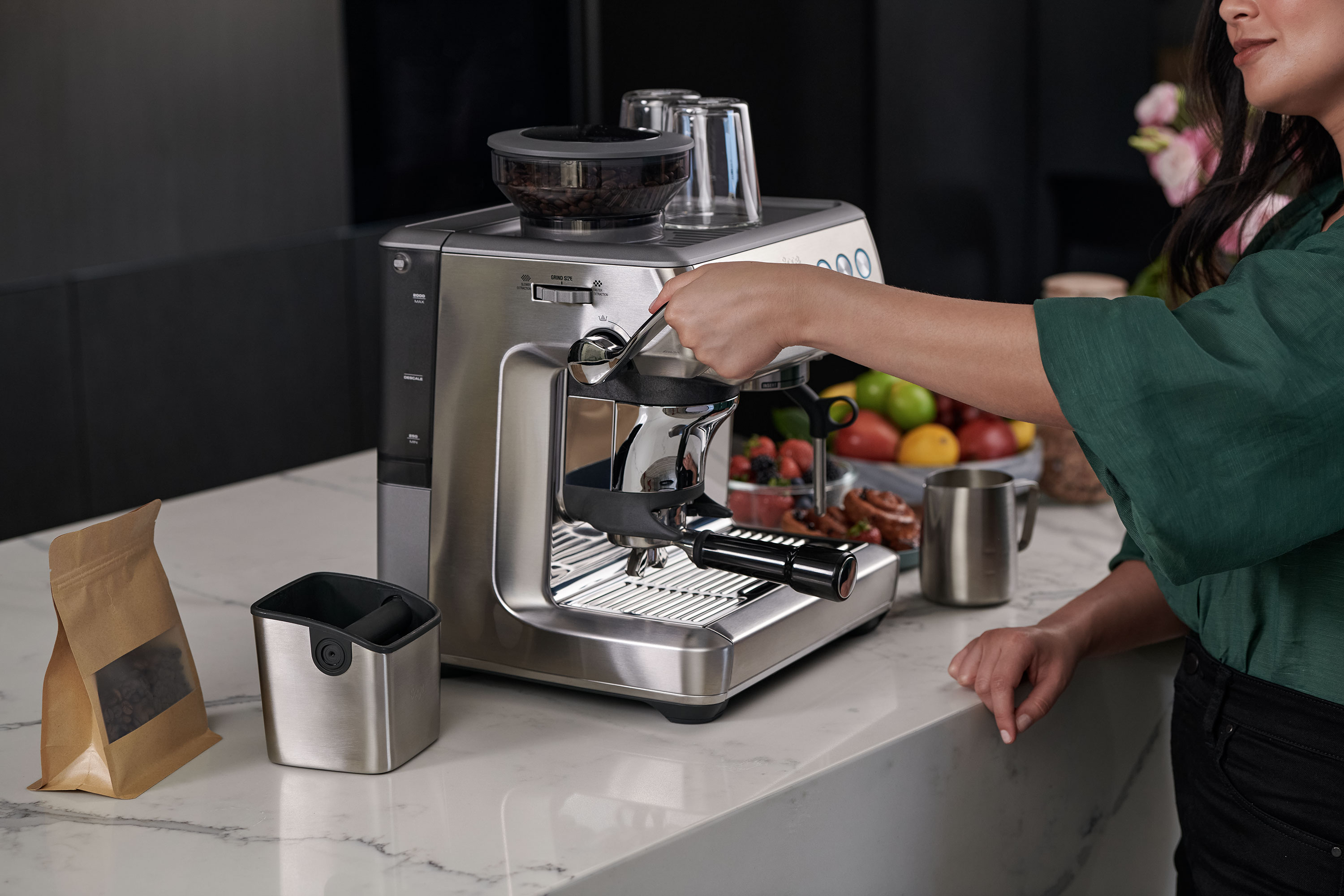 Sage SES876BSS The Barista Express Impress